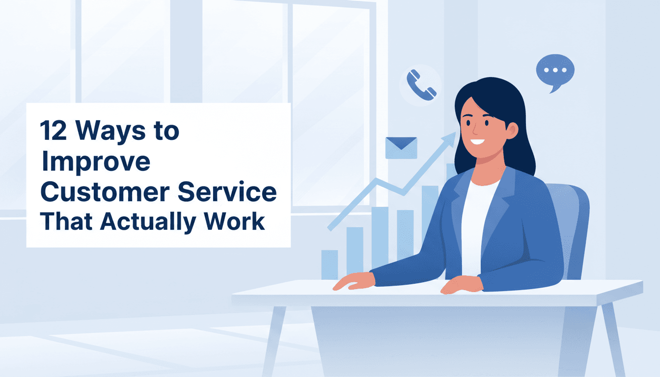 12 Ways to Improve Customer Service That Actually Work