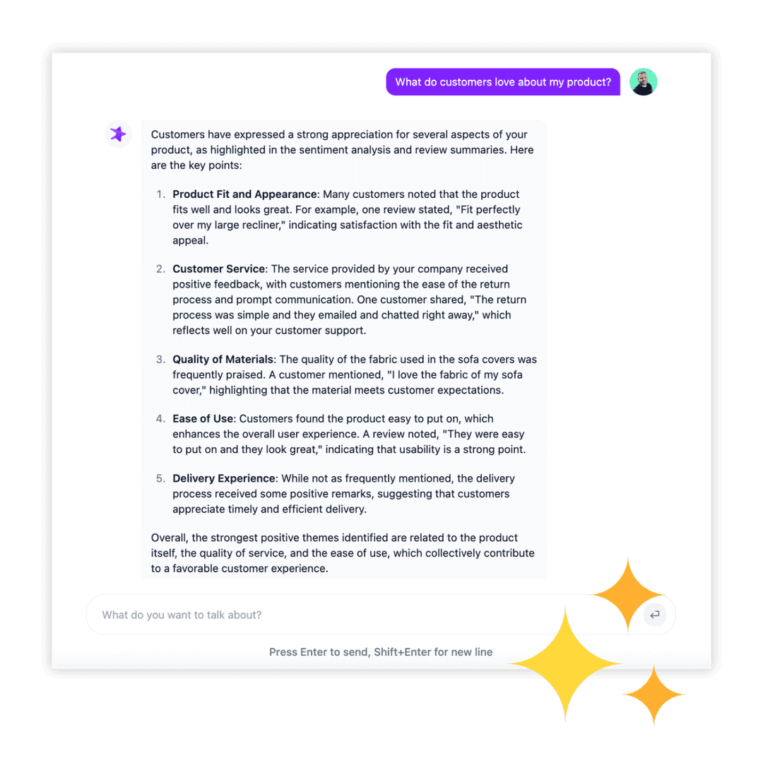 AI Powered Review & Feedback Analysis