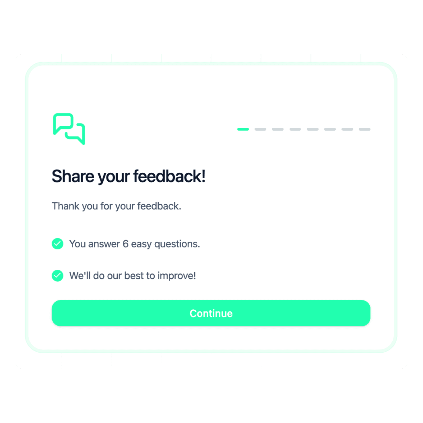 Feature Request Form Template